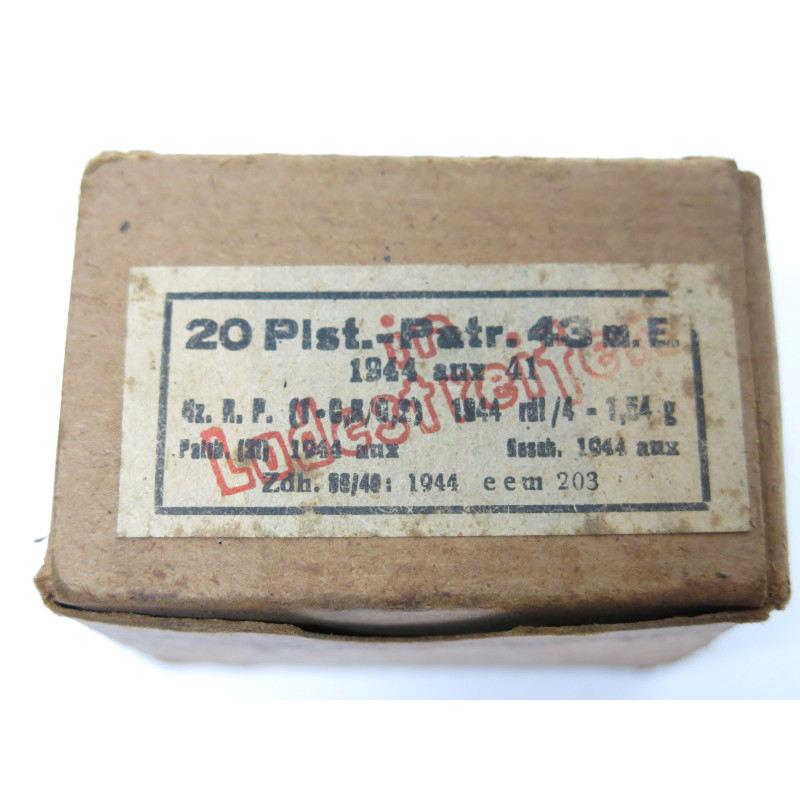 Boite vide de STG 44 20 cartouches