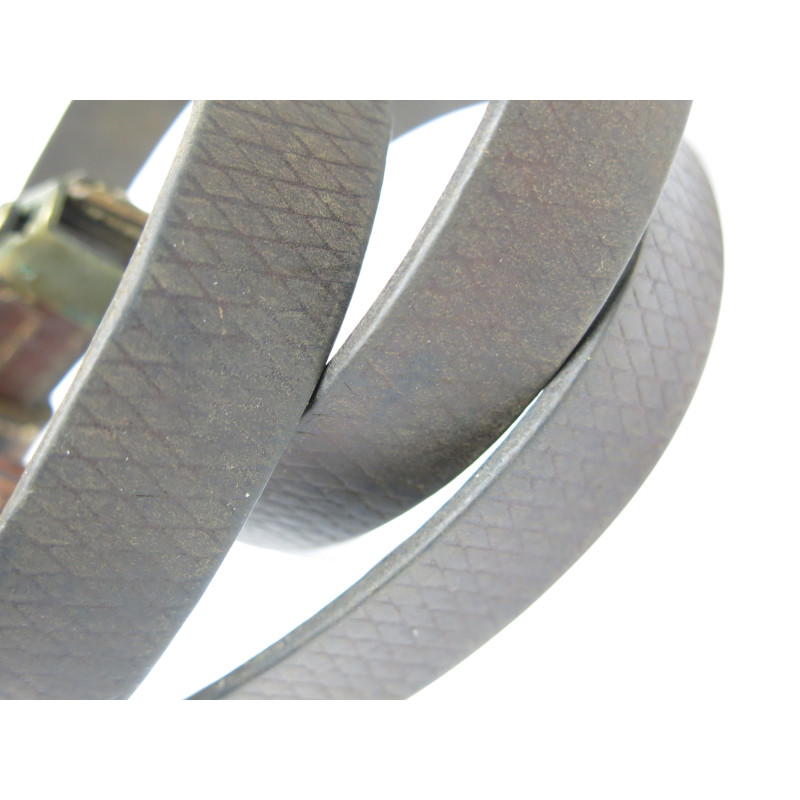 Bretelle cuir lisse fusil Mauser 98 39/45