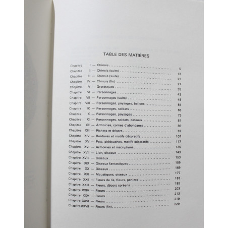 Livre Poteries Faïences françaises Chez Tardy