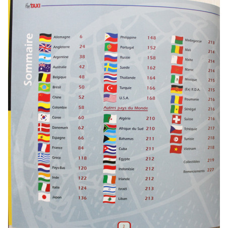 Livre Hep Taxi 100 ans de taxis en jouets et miniatures à travers le monde de Philippe Moro