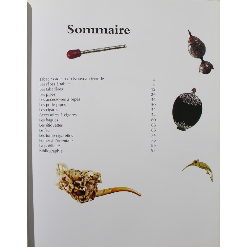 Livre Fumer...Objets de désir - Pipes, tabatières, boîtes, étiquettes...