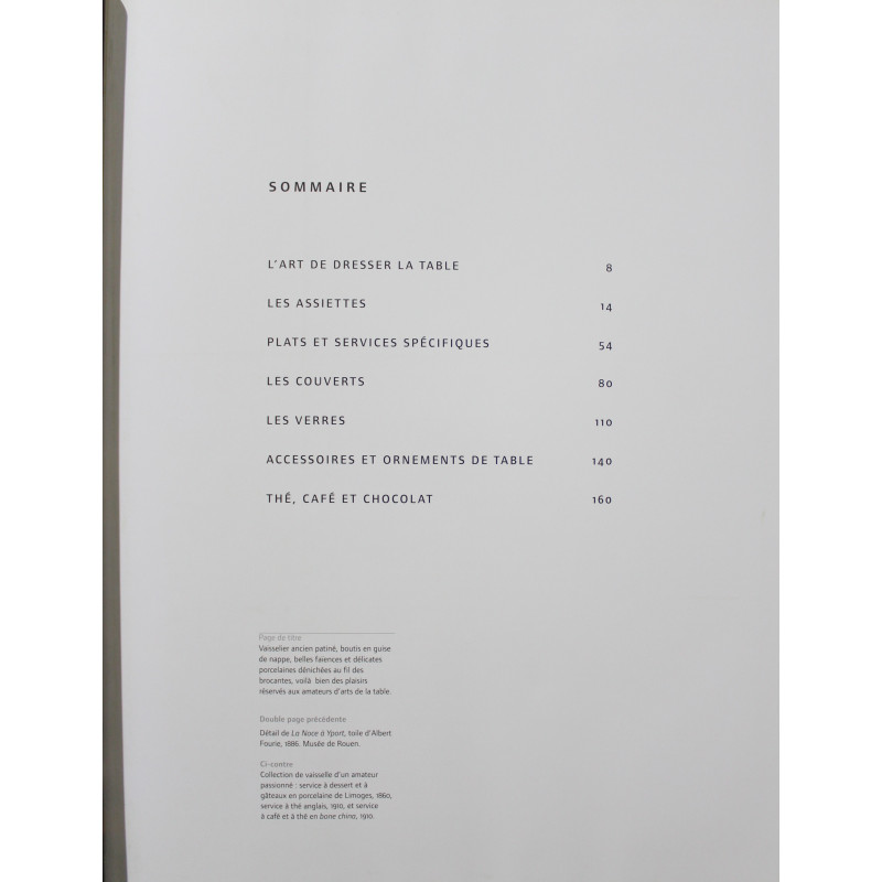 Livre La Passion des arts de la table - Ines Heugel