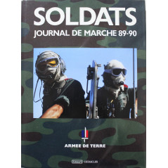 Livre Soldats Journal de marche 89-90 - Armée de terre