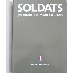 Livre Soldats Journal de marche 89-90 - Armée de terre