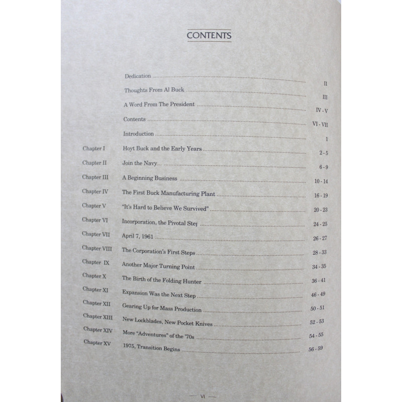 Livre The story of Buck knifes ... a family business Livre The story of Buck knifes ... a family business