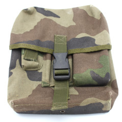 Sacoche en toile étanche camouflée avec clips Alice