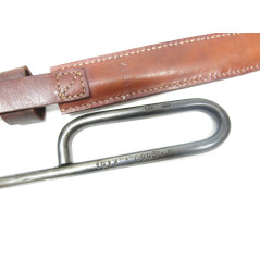 Poignard de trachée Francais clou 1917 avec fourreau cuir