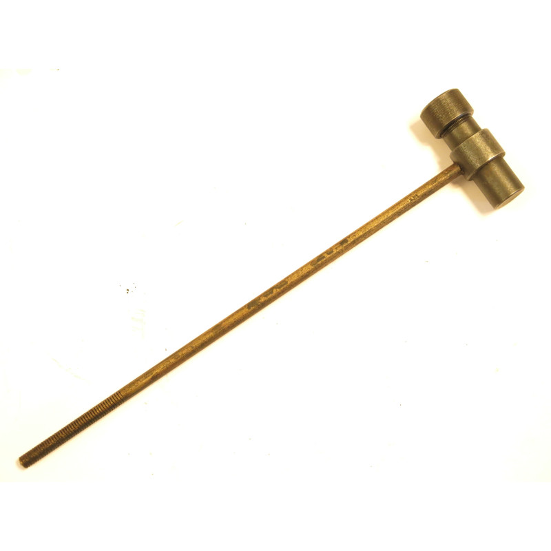 P08 artillery rod cleaning with oiler 