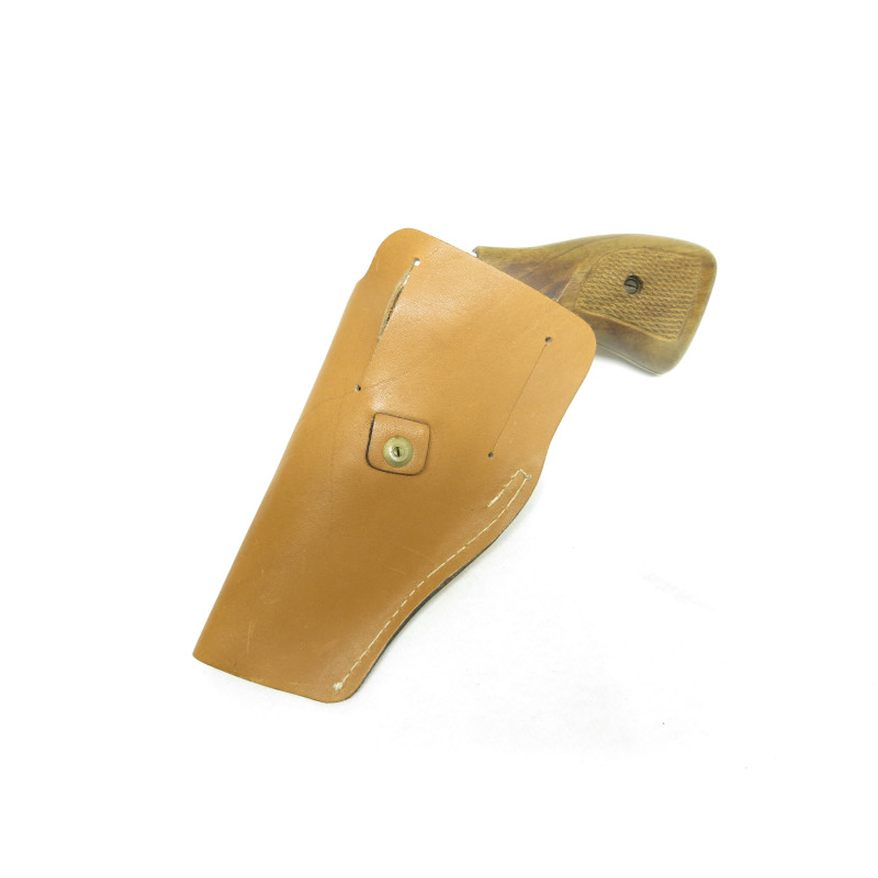 Etui cuir revolver 2 pouces  ref 80