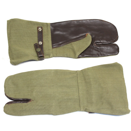 Paire de gants pour troupes motorisées de l'armée française Le Grillon