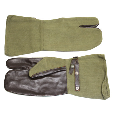 Paire de gants pour troupes motorisées de l'armée française Le Grillon