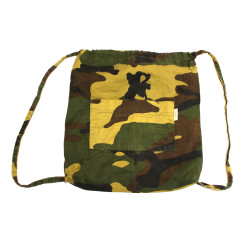 Petit sac de voyage camouflé avec pochette extérieur