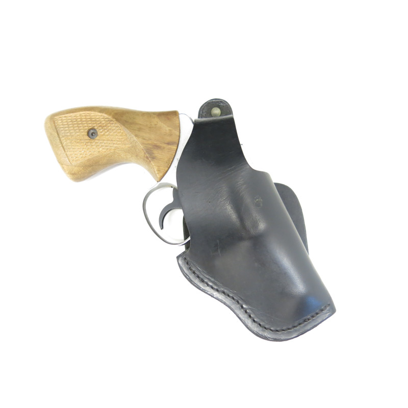 Etui cuir SPJ pour  revolver 2 pouces  ref  60