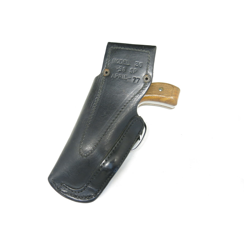 Etui cuir revolver 2 pouces  ref  420