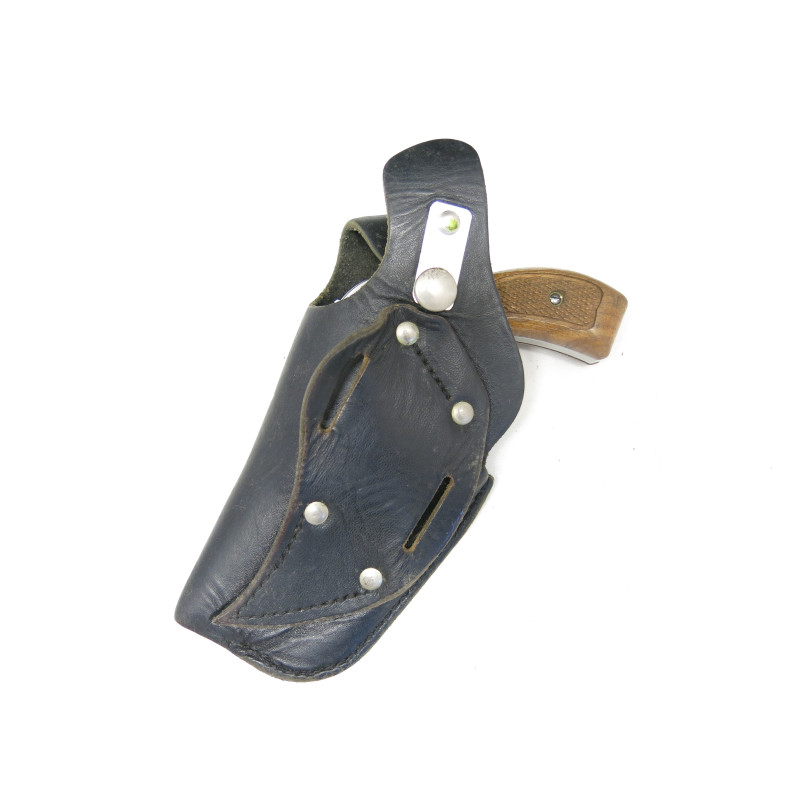 Etui cuir revolver 2 pouces  ref  50