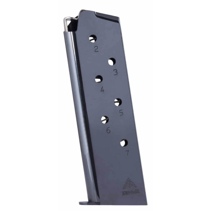 Chargeur Colt 45 1911 MecGar 7 coups noir