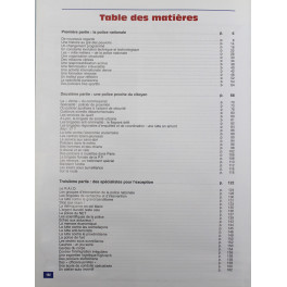 Livre La police nationale aujourd'hui: Des hommes, des femmes, des métiers