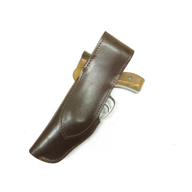 Etui cuir revolver 2 ou 4  pouces  ref  140