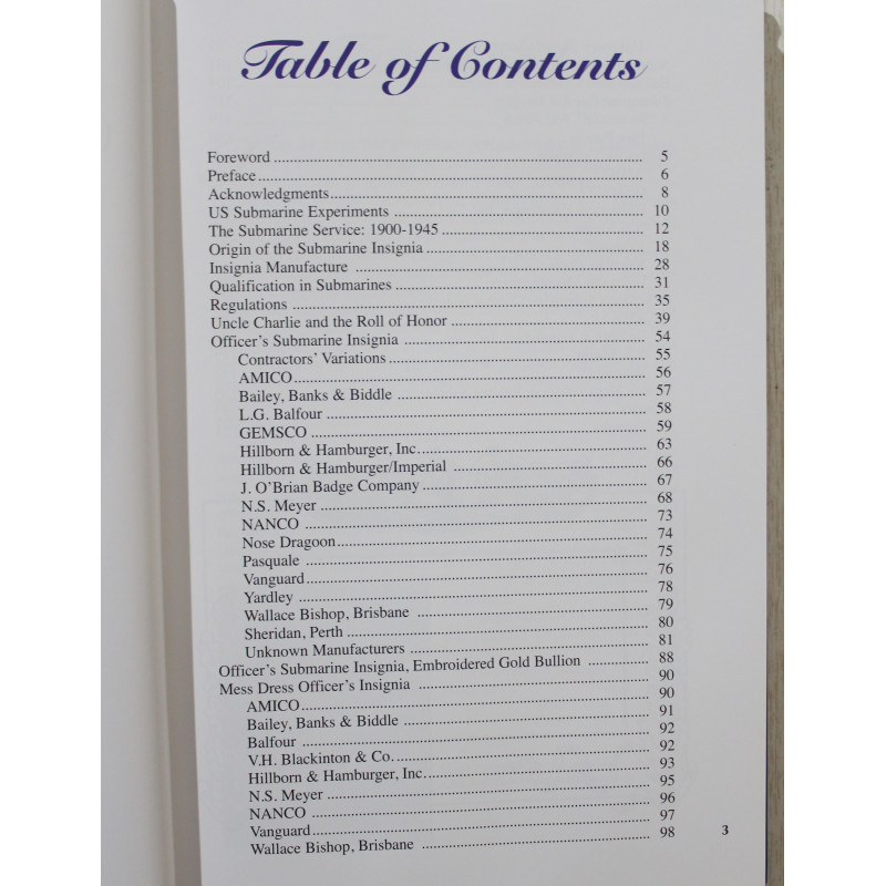 Livre US Silent Service: Dolphins & Combat Insignia, 1924-1945
