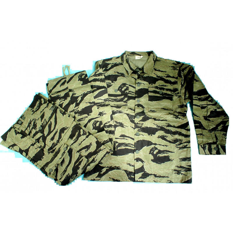 Veste + pantalon US Vietnam camo Tiger ref D5