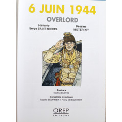 BD 6 juin 1944 Overlord de Mister Kit (Illustrations), Serge Saint-Michel
