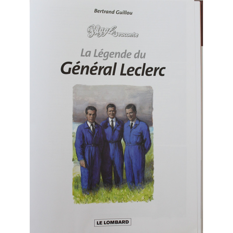BD Biggles raconte tome 7 - La légende du général Leclerc BD Biggles raconte tome 7 - La légende du général Leclerc