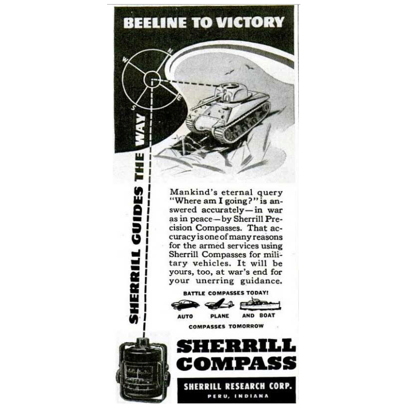 Compas de vehicule US