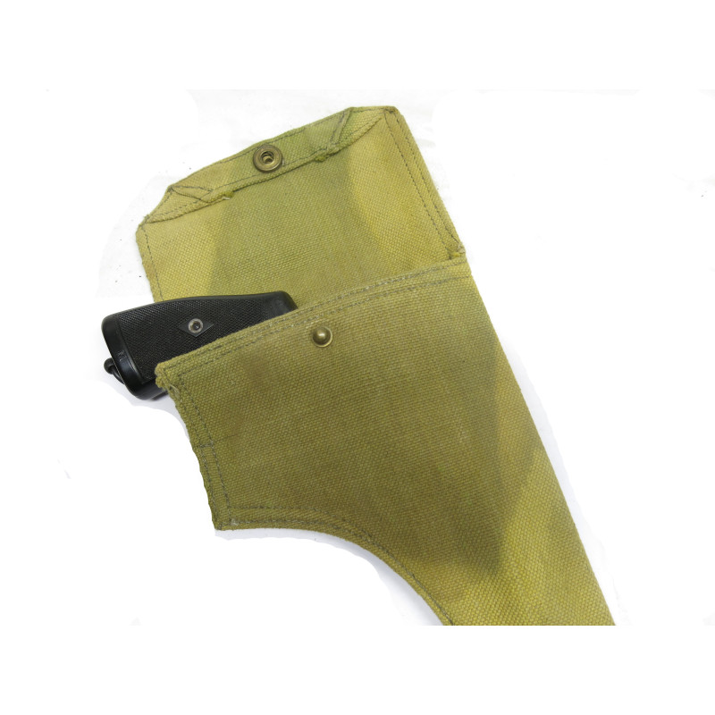 Etui toile original camouflé  pour revolver Webley calibre  455 ref  233