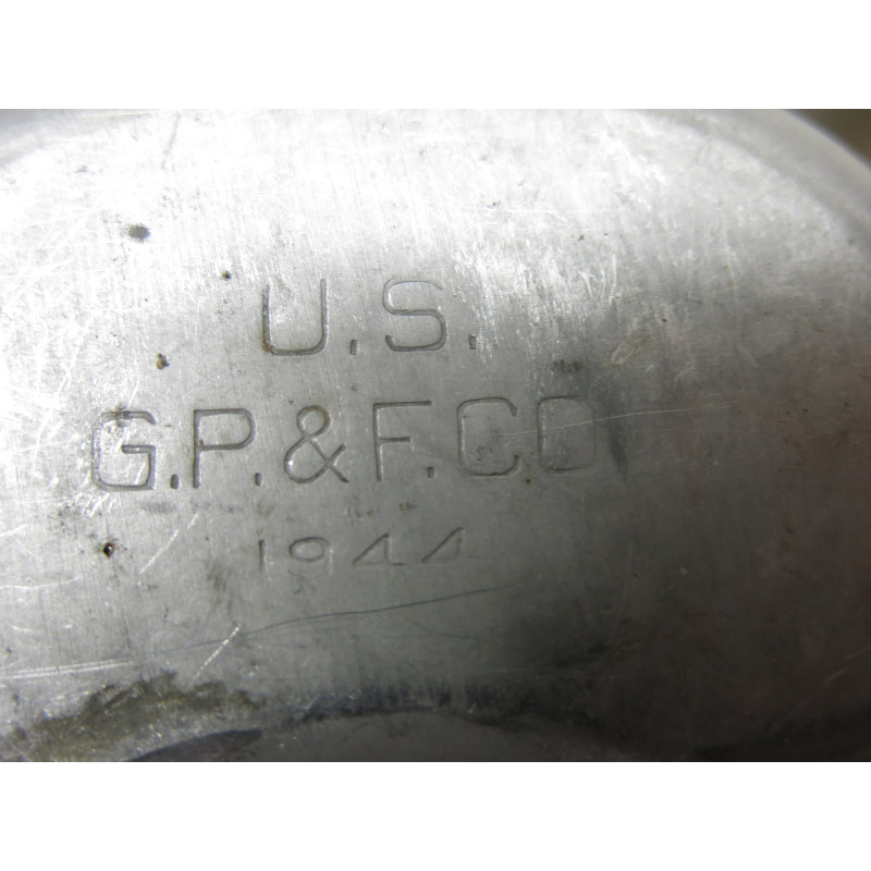 Gourde originale US 1944 complète avec quart et housse ref 980
