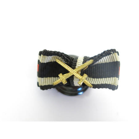 Boutonniere originale  Croix de fer avec glaives ww1  ref 200