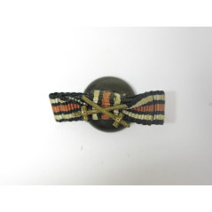 Boutonniere originale  Croix de fer avec glaives ww1  ref 220