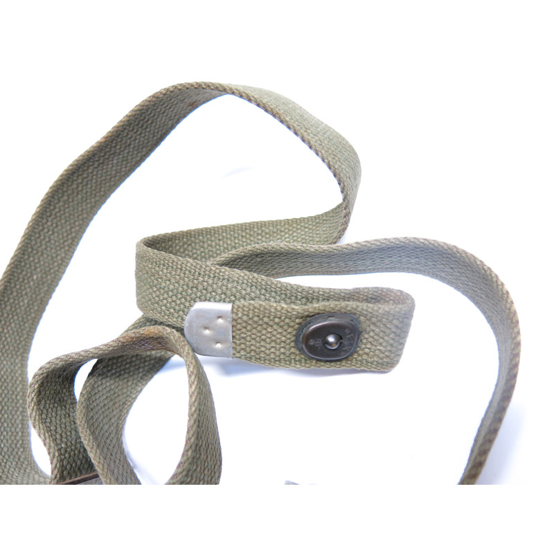 Bretelle carabine USM1 coton origine  couleur  verte ref 180