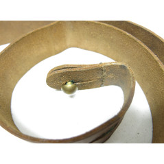 Bretelle cuir  couleur fauve 39/45 pour fusil Mas 36 ref 50