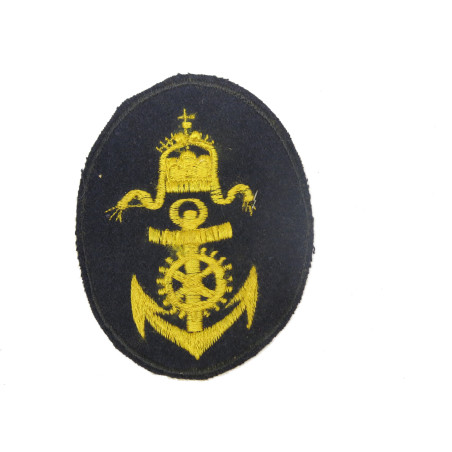 Insigne original tissu marine imperiale Allemande 14/18 ref 569
