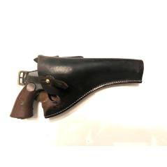 Etui cuir Colt 1917 45 ACP ou Smith et Wesson 1917 avec baguette 