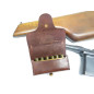 Cartouchière cuir pour Mauser C96 - Cal. 7.63 ou 9 para