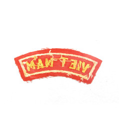Insigne TAB tissu VIETNAM ARVN fabrication coton brodée ref 669