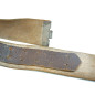 Ceinturon cuir Allemand original 1944 crochet acier ref 222