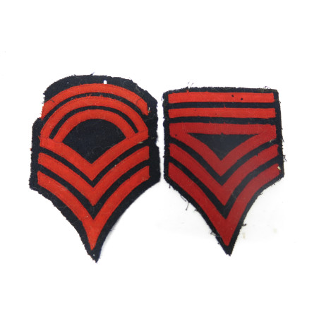 Lot de 2 Grades tissu US Marines originaux ref 336