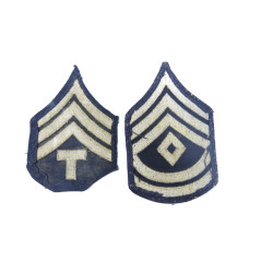 Lot de 2 Grades tissu US army ref 48