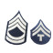Lot de 2 Grades tissu US army ref 213