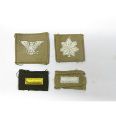 Lot de 4 Grades tissu US army ref  88 