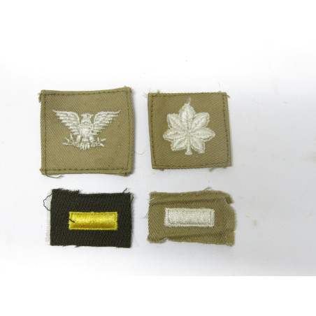 Lot de 4 Grades tissu US army ref  88 