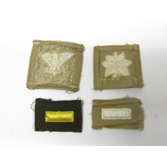 Lot de 4 Grades tissu US army ref  88 