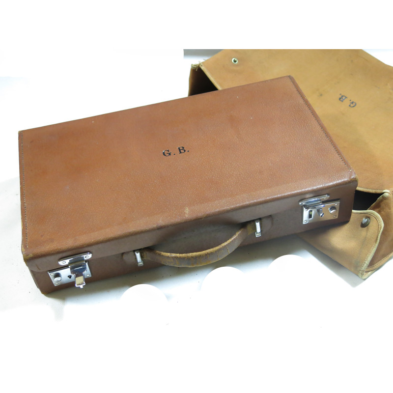 Valise cuir officier ref 602