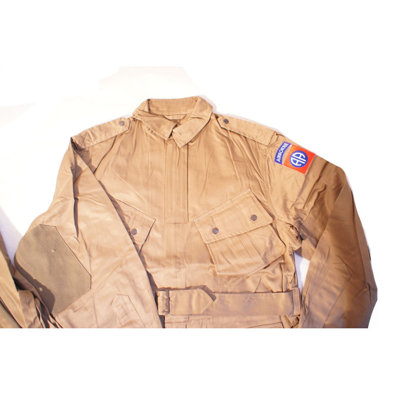 Veste + pantalon parachutiste US 39/45 D-Day Veste + pantalon parachutiste US 39/45 D-Day