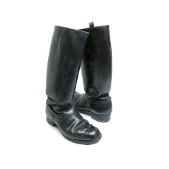 Paire de bottes cuir originales Allemandes  WH ref  950