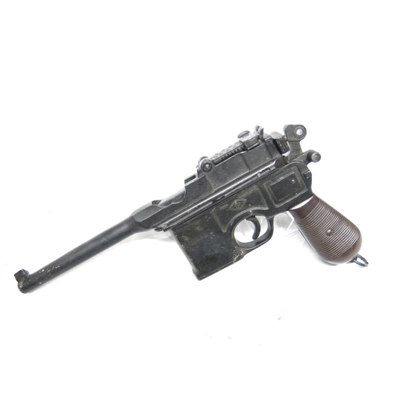 Réplique pistolet C96 Mauser fabrication Denix 