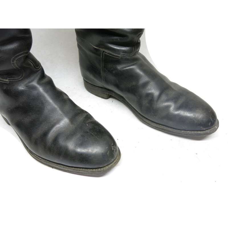 Paire de bottes cuir originales Allemandes  WH ref  211