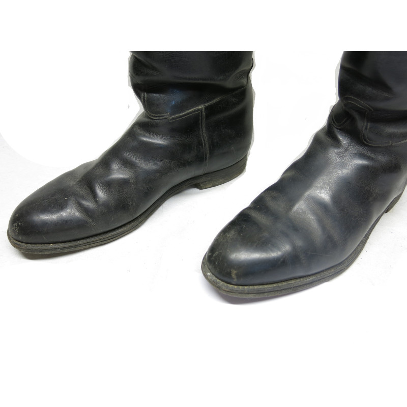 Paire de bottes cuir originales Allemandes  WH ref  211